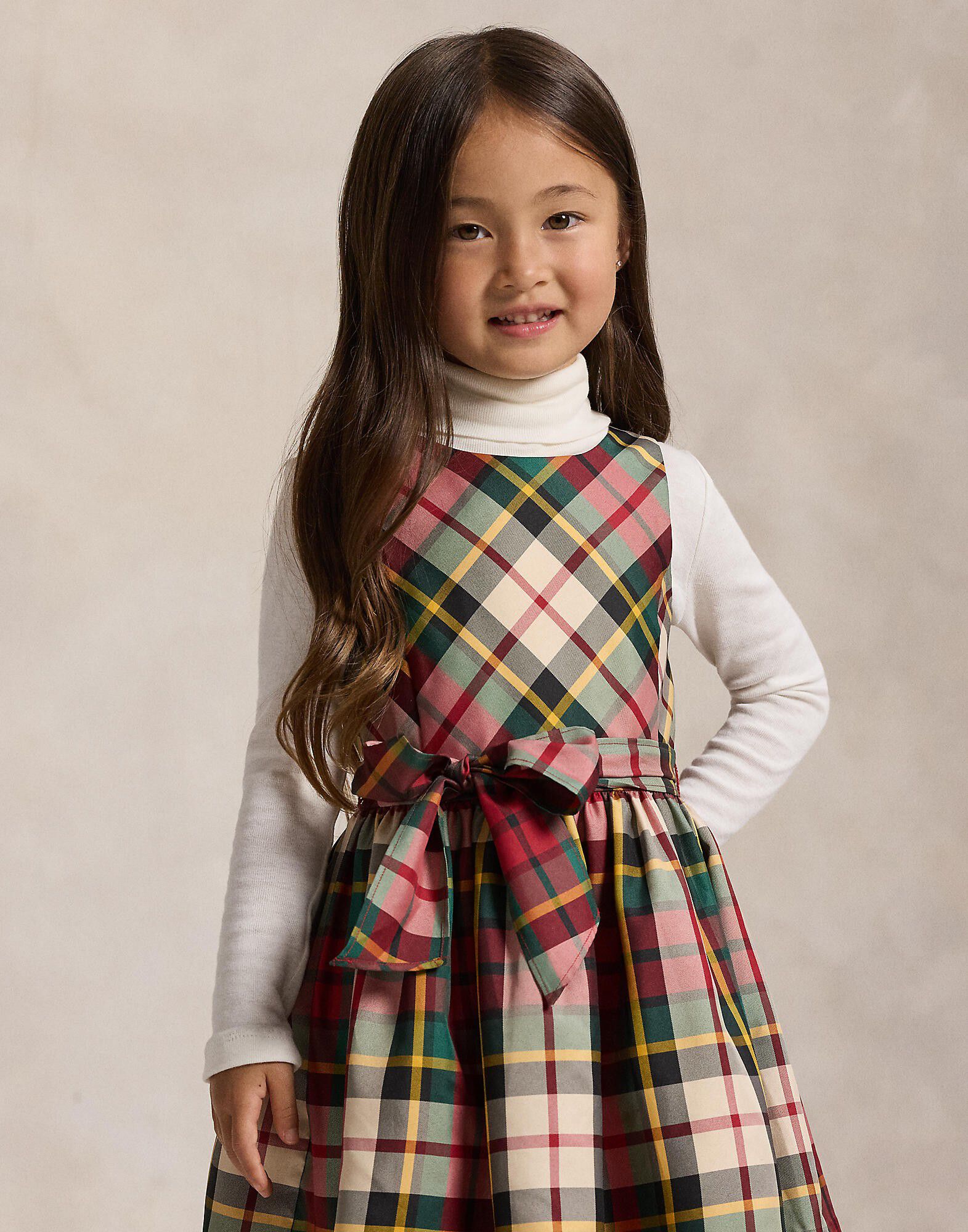 Plaid Taffeta Dress