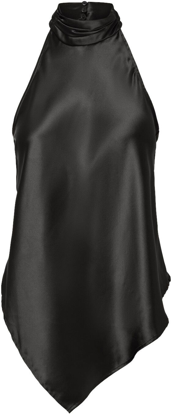 Pcevy Halterneck Top Wvn Bc