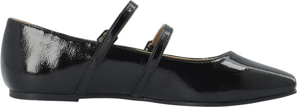 BIAROSE Karré Double Mary Jane Flat Faux Leather