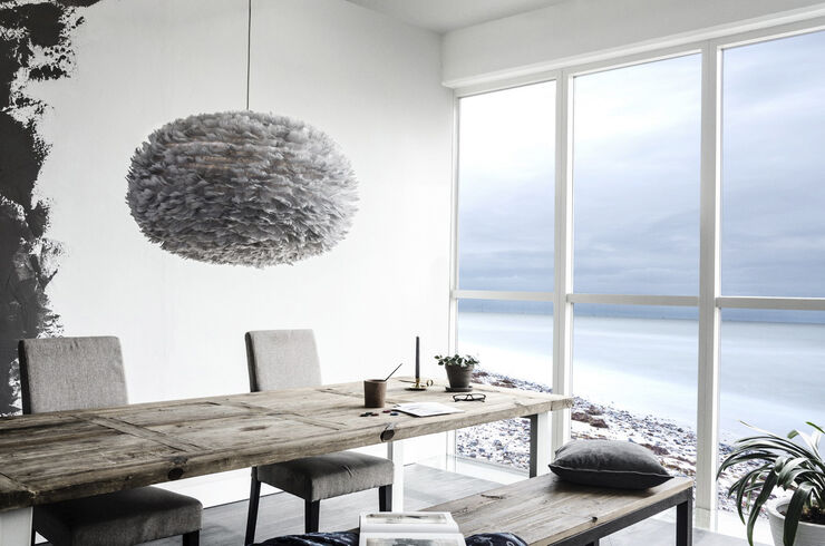 Eos large light grey Ø 65 cm