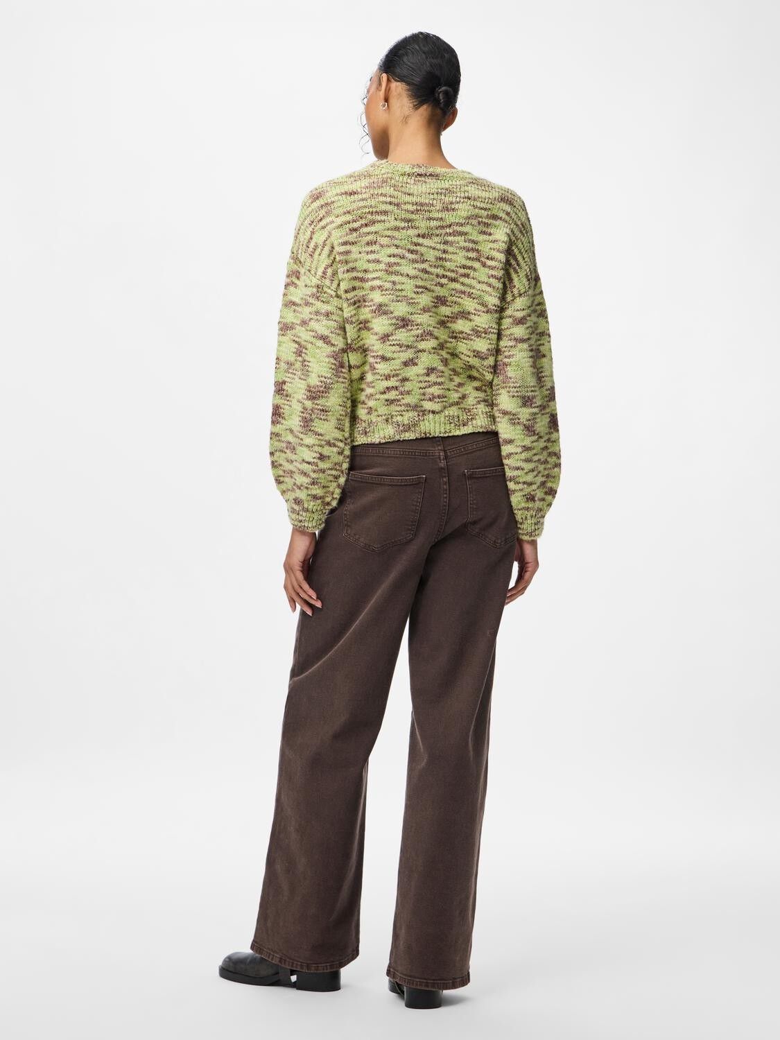 PCFILLA LS O-NECK PULLOVER KNIT D2D