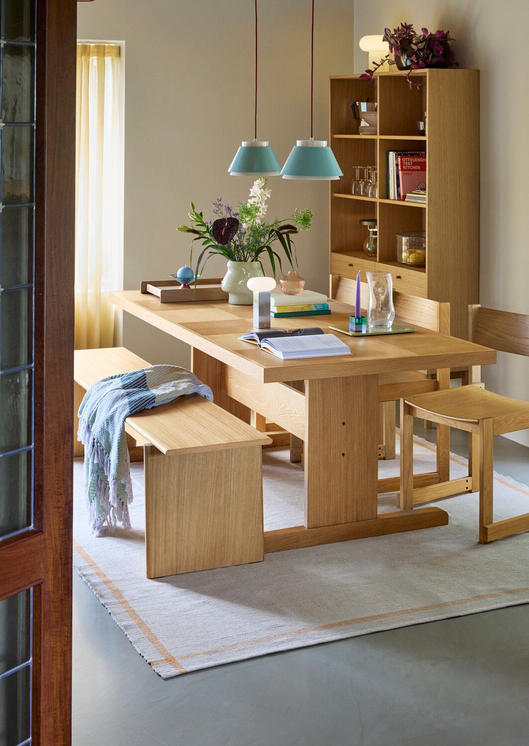 Low Portable Lamp Nickel