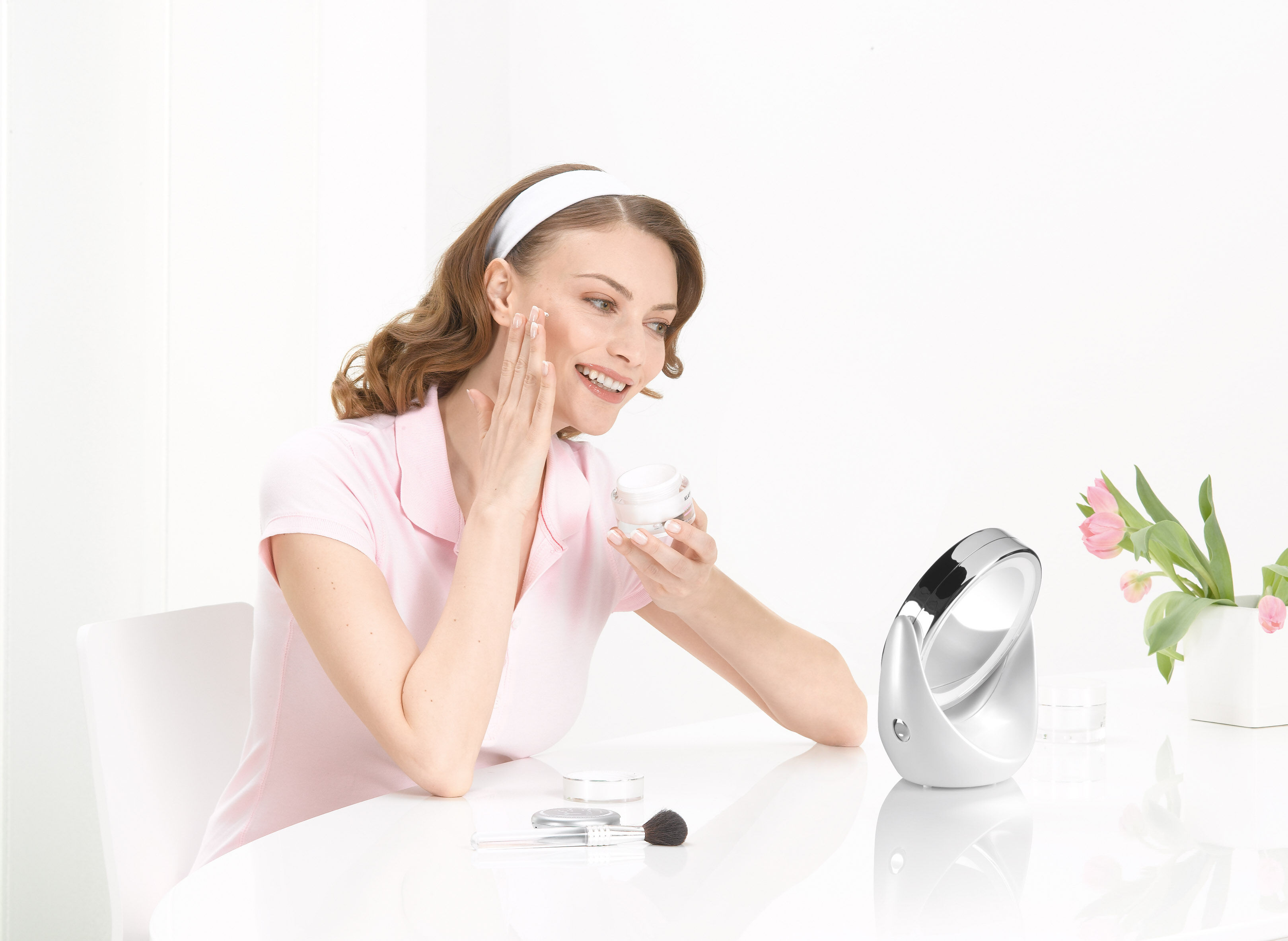 Sminkespeil med lys BS 49