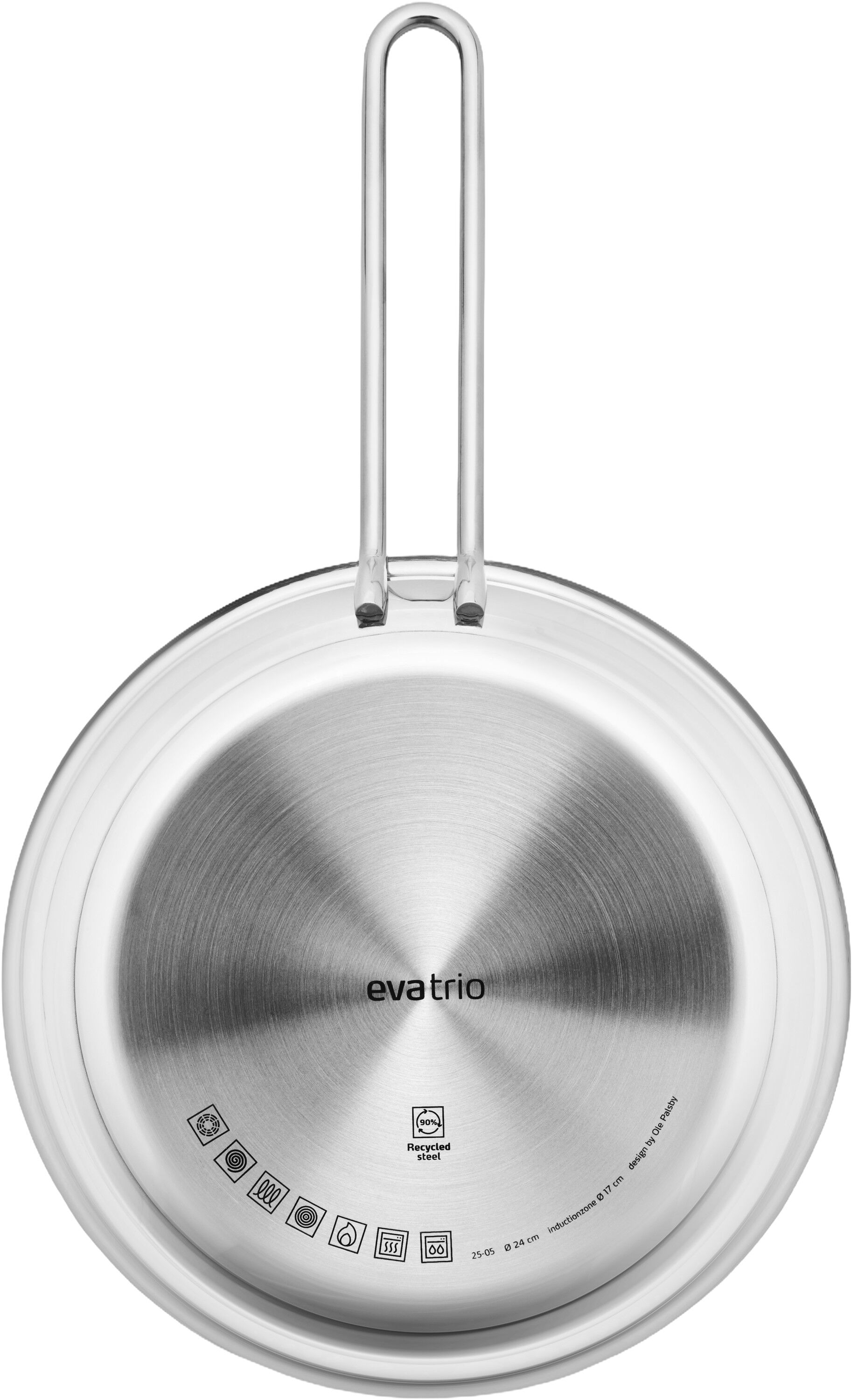 Multi 5-ply Stegepande 24 cm steel base