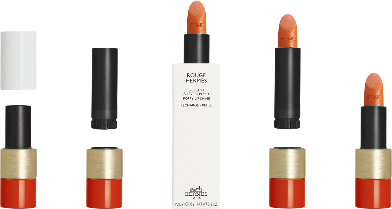 Rouge Herm&egrave;s, poppy lip shine refill