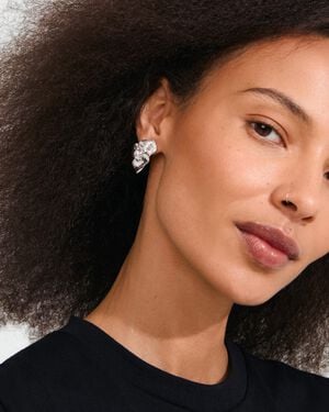 SOLARI earrings silver-plated