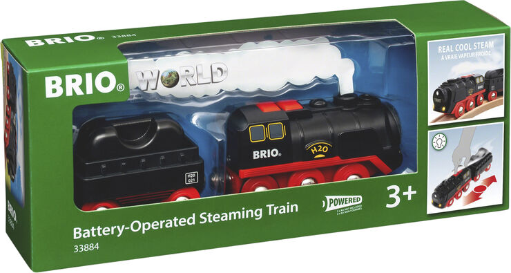 Brio batteridrevet damptog