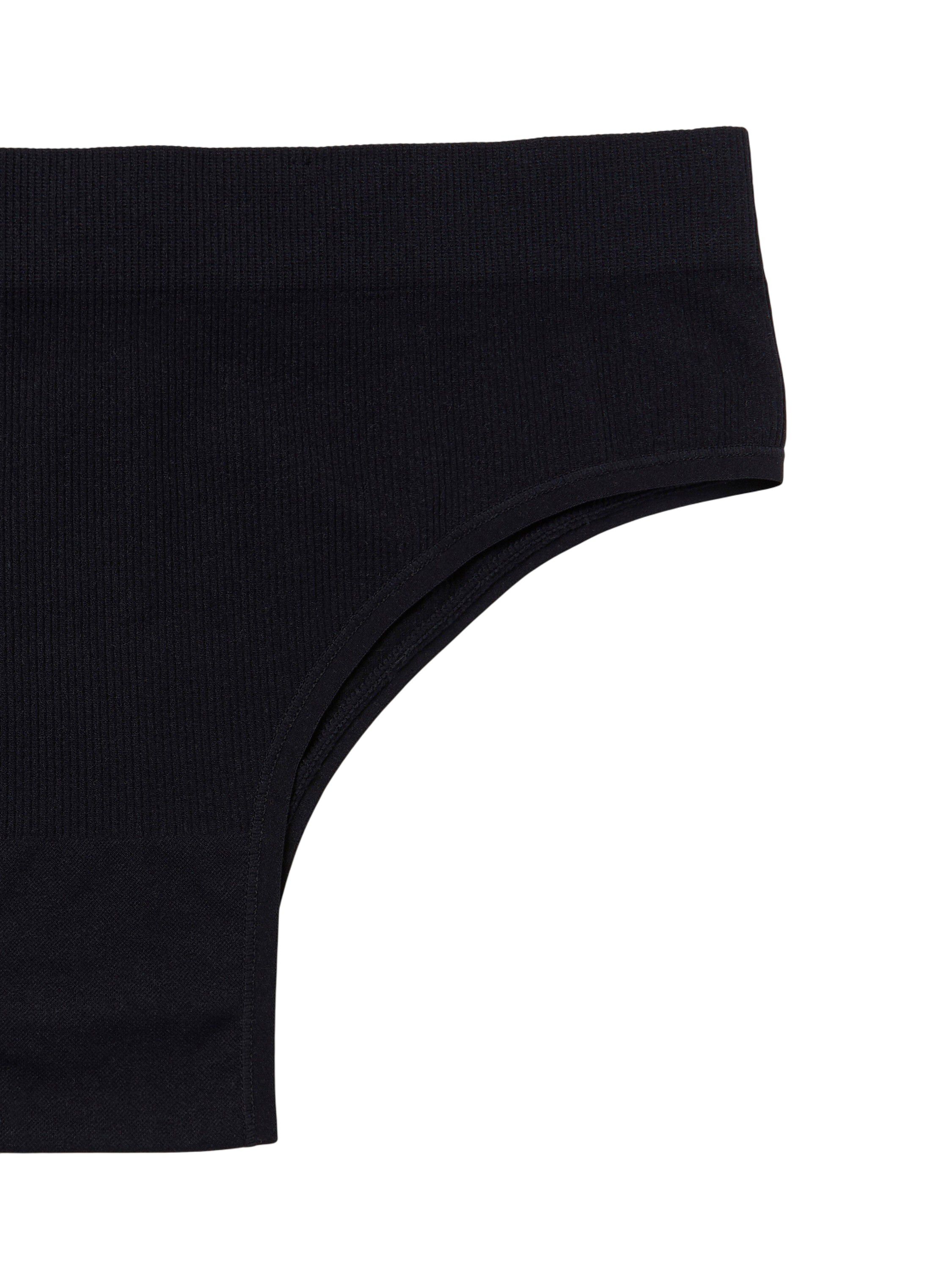 Ribbede truser uten s&oslash;mmer med h&oslash;y midje