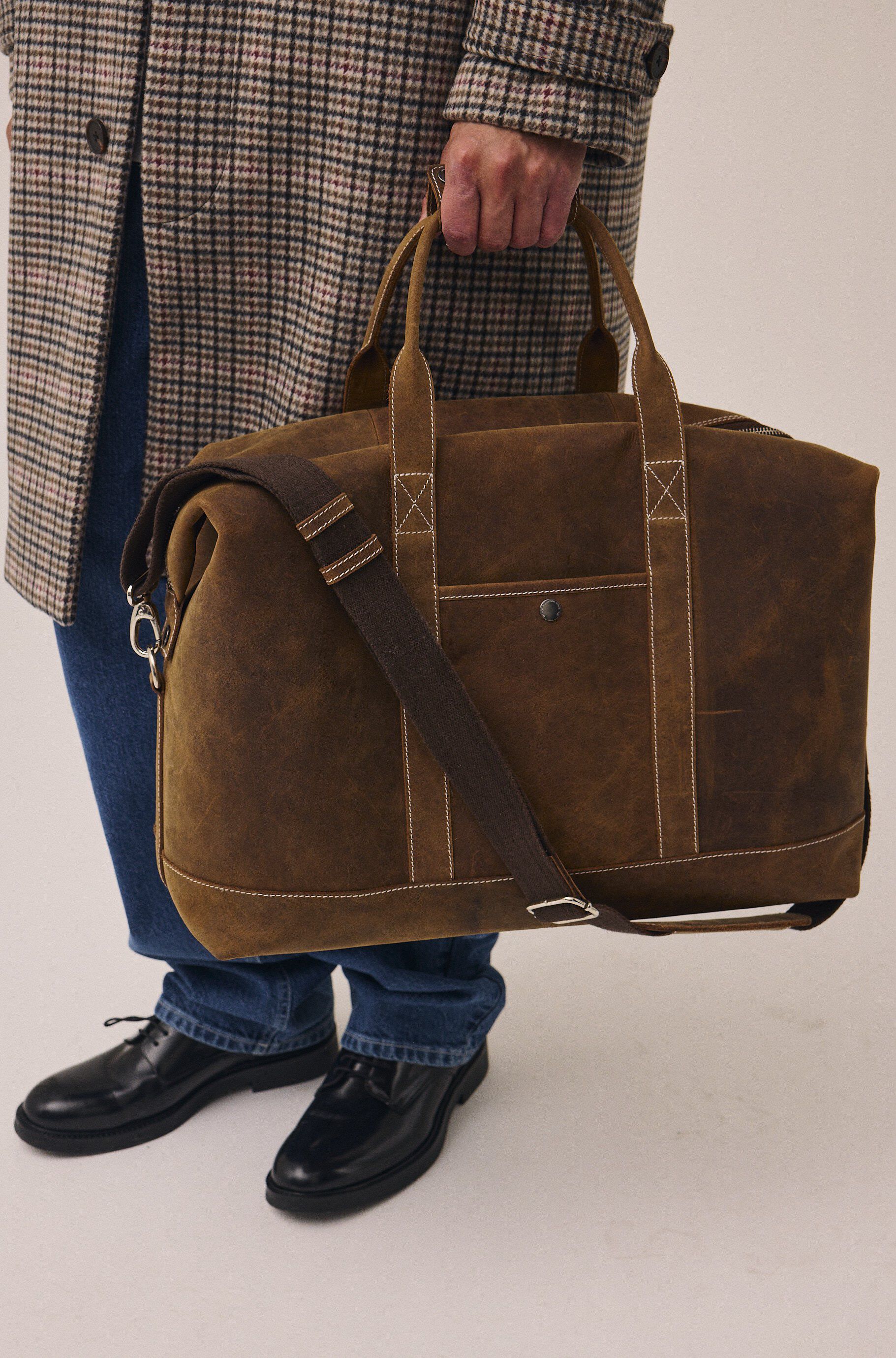 Adam leather weekend bag LWG