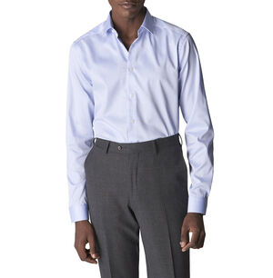 Super Slim Fit Light Blue Signature Twill Shirt