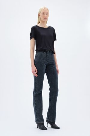 MESH TRIM TSHIRT