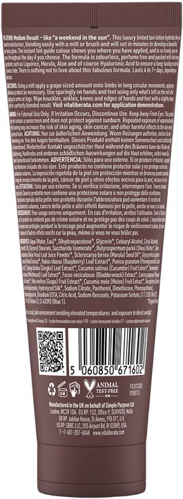 Tinted Tanning Lotion - Medium