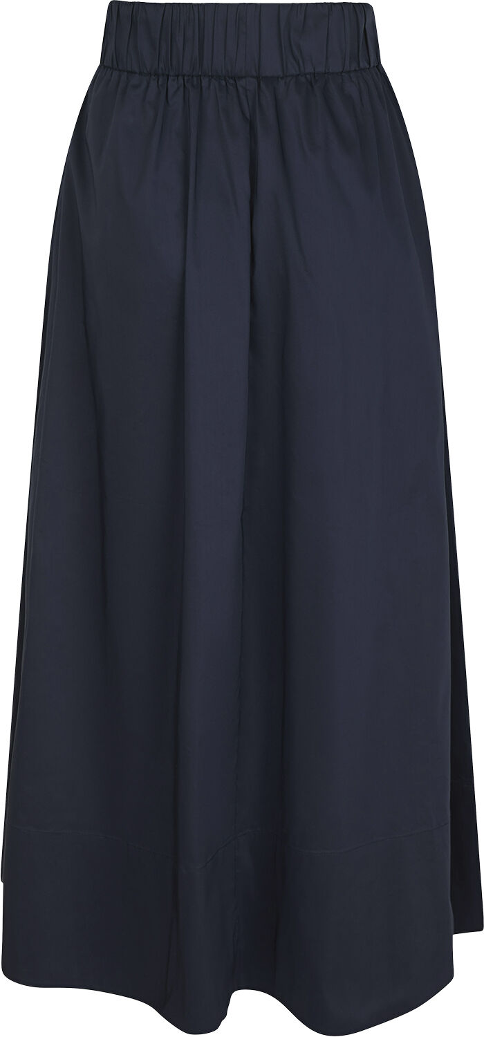 Yara Long Poplin Skirt