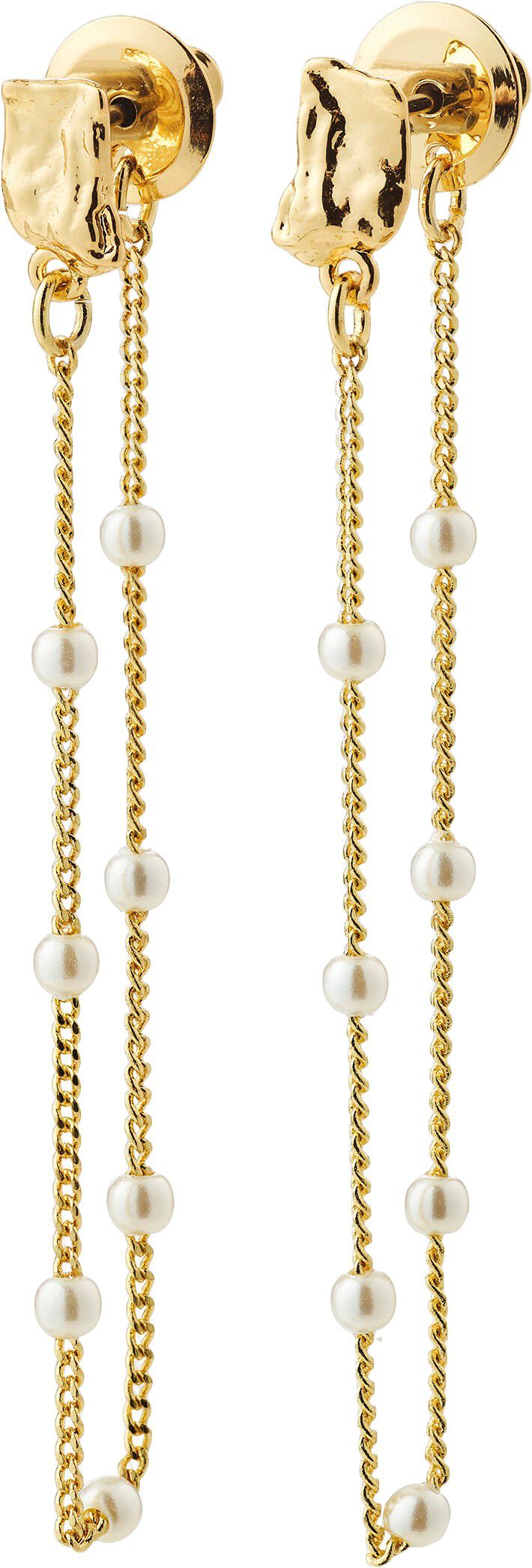AERUN earrings gold-plated