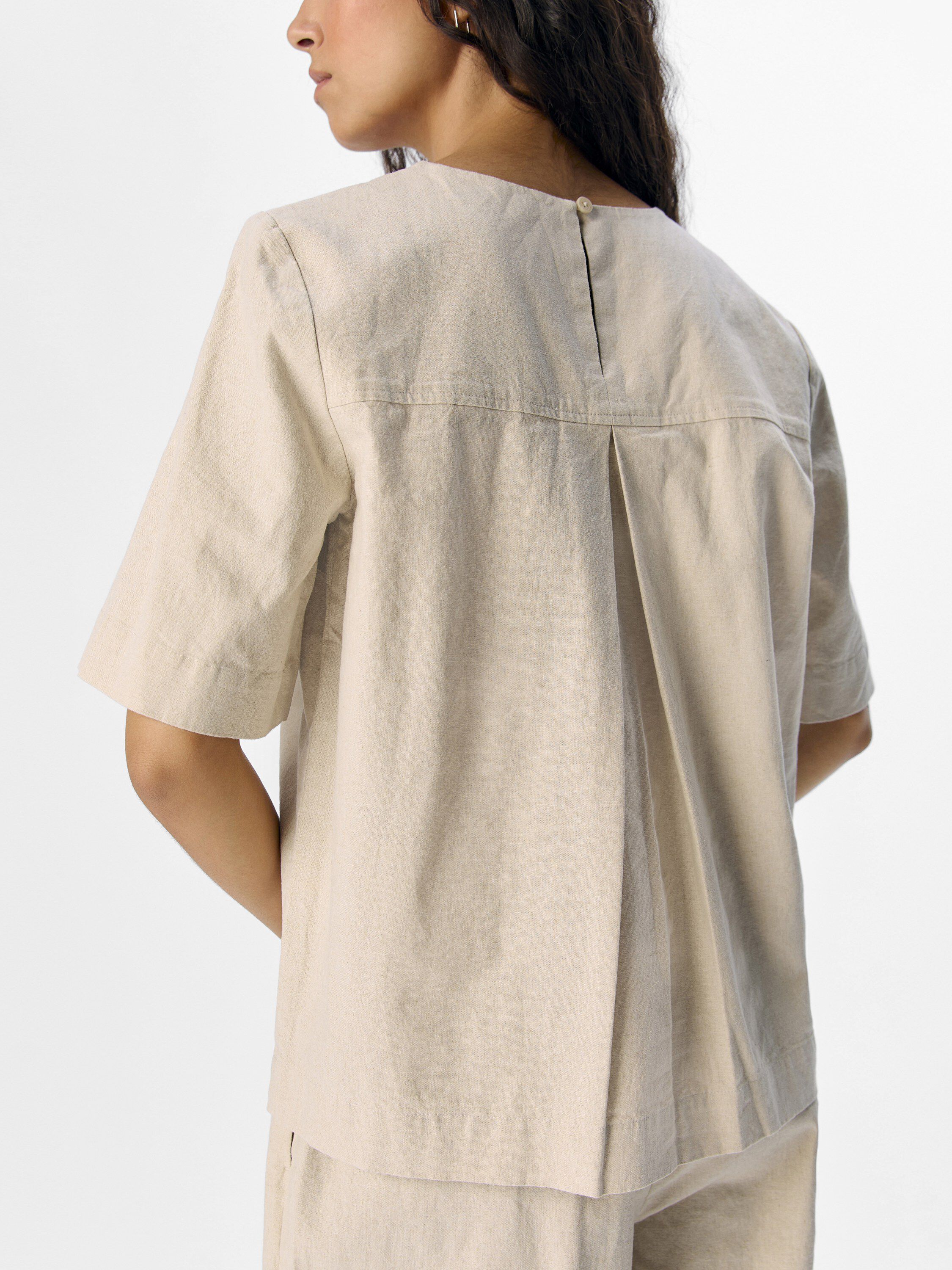 OBJVIGGO 2/4 RE O-NECK TOP DIV