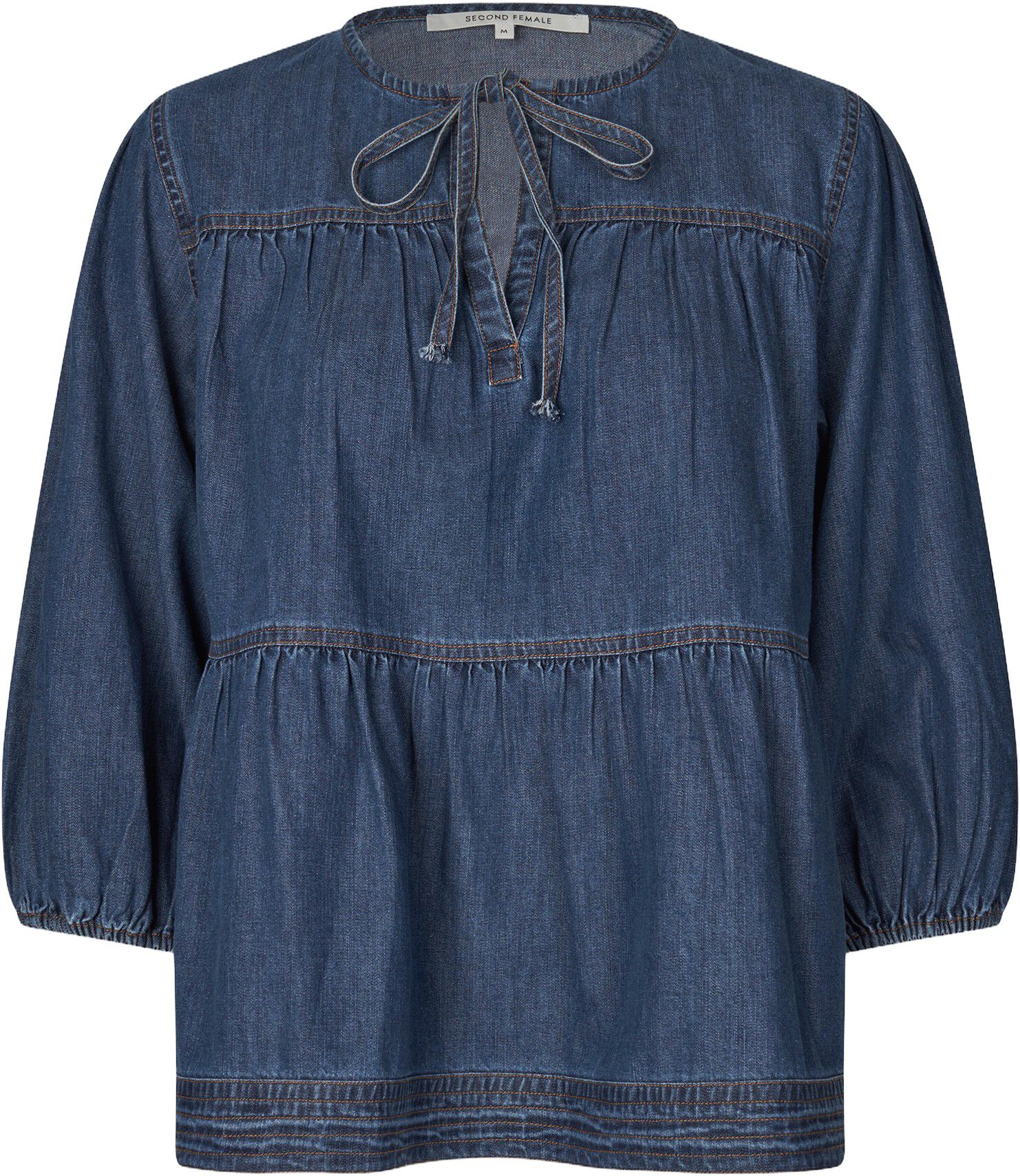 Evana Denim Blouse