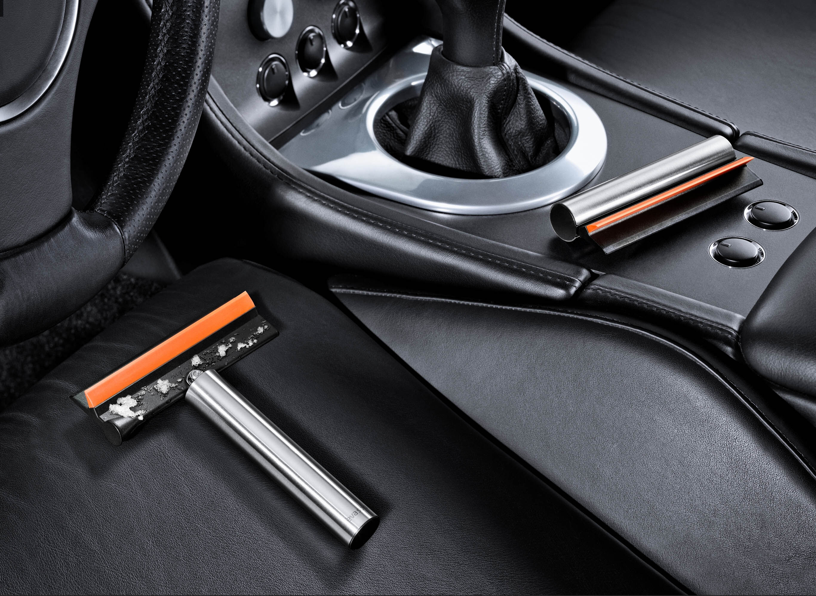 Sammenfoldelig isskraber