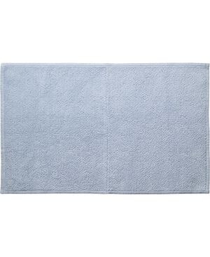 Bathmat stonewashed 50x80 heather GOTS