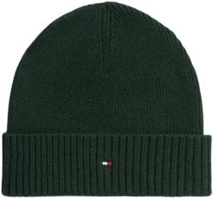 Hilfiger Flag Embroidery Beanie With Cashmere