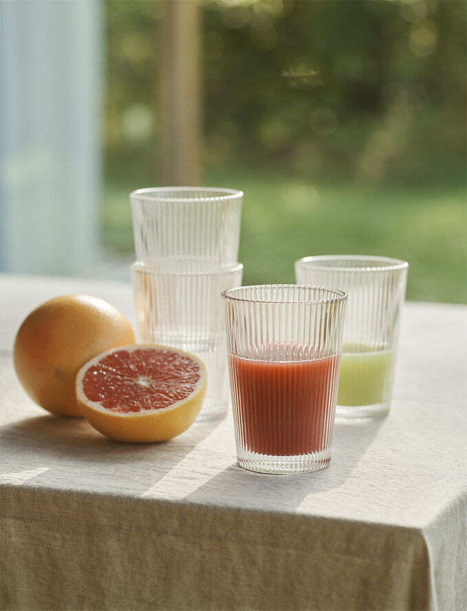 Pilastro drikkeglass 0.24 l. 6 Stk clear