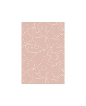 Disney - Mickey Mouse Pink & White Outline