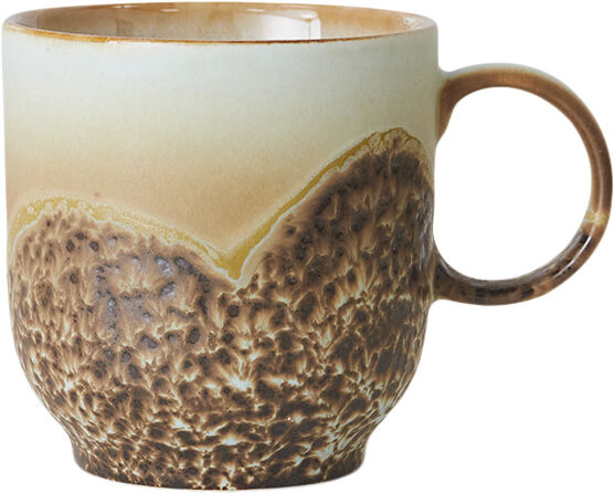70s ceramics caf&eacute; mug shell