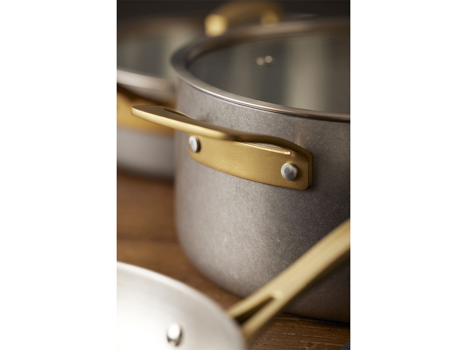 "Gryta med lock Durance 5 liter 24 cm Rostfritt st&Atilde;&yen;l"