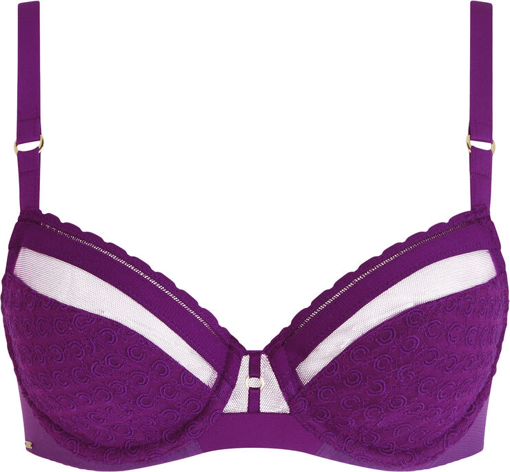 Monogram Covering Underwired Bra