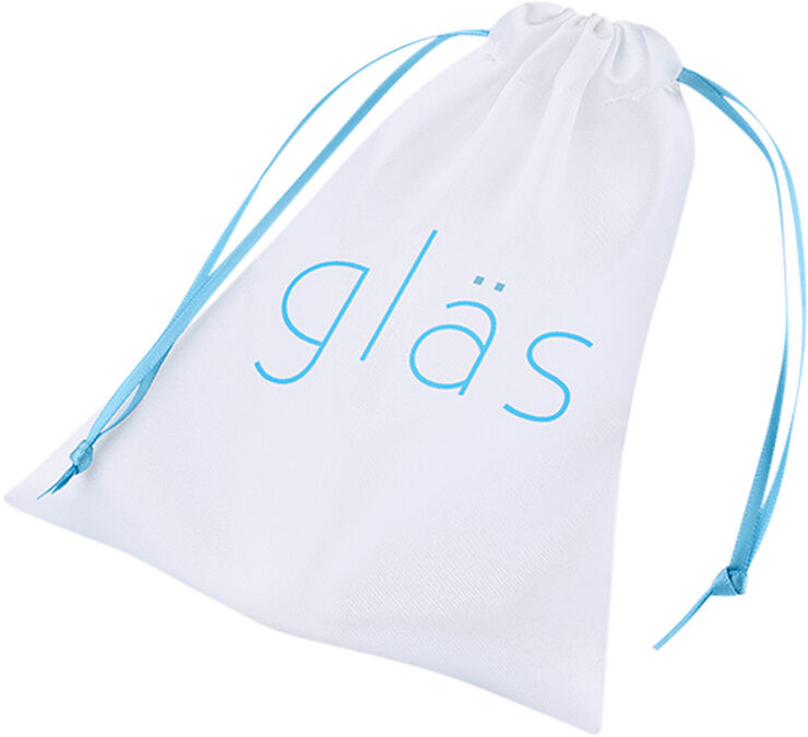 GLAS - RECHARGEABLE REMOTE CONTROLLED VIBRATING DOTTED G-SP