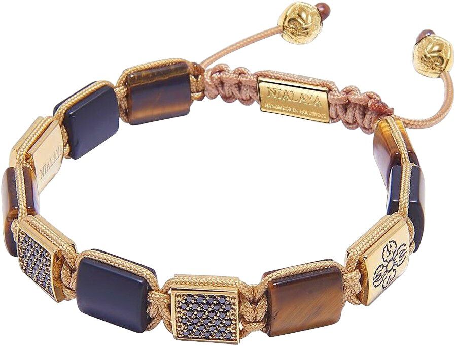 The Dorje Flatbead Collection - Matte Onyx and Brown Tiger Eye