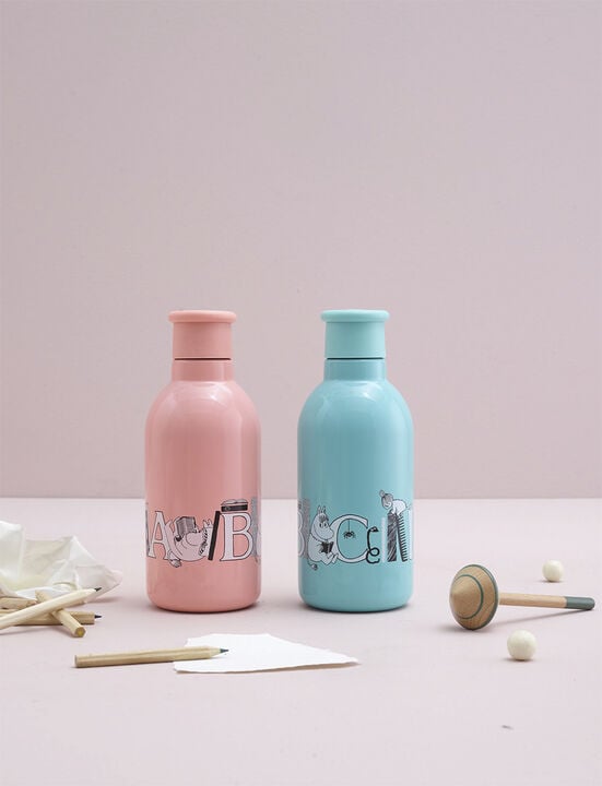 Moomin ABC termoflaske 0.5 l. Moomin turqouise