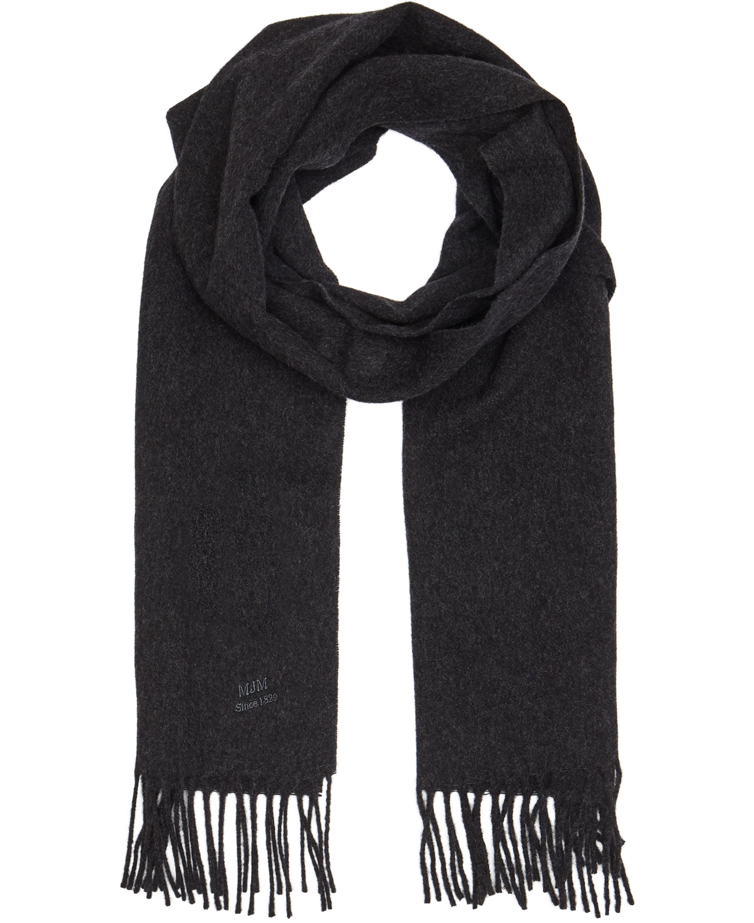 MJM Scarf Saturnia Wool/Cashm. Anthracite