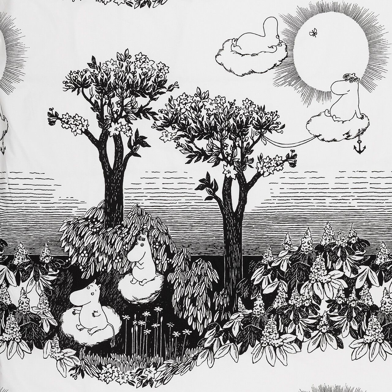 Moomin pllwcs 50x60 Dreaming GOTS