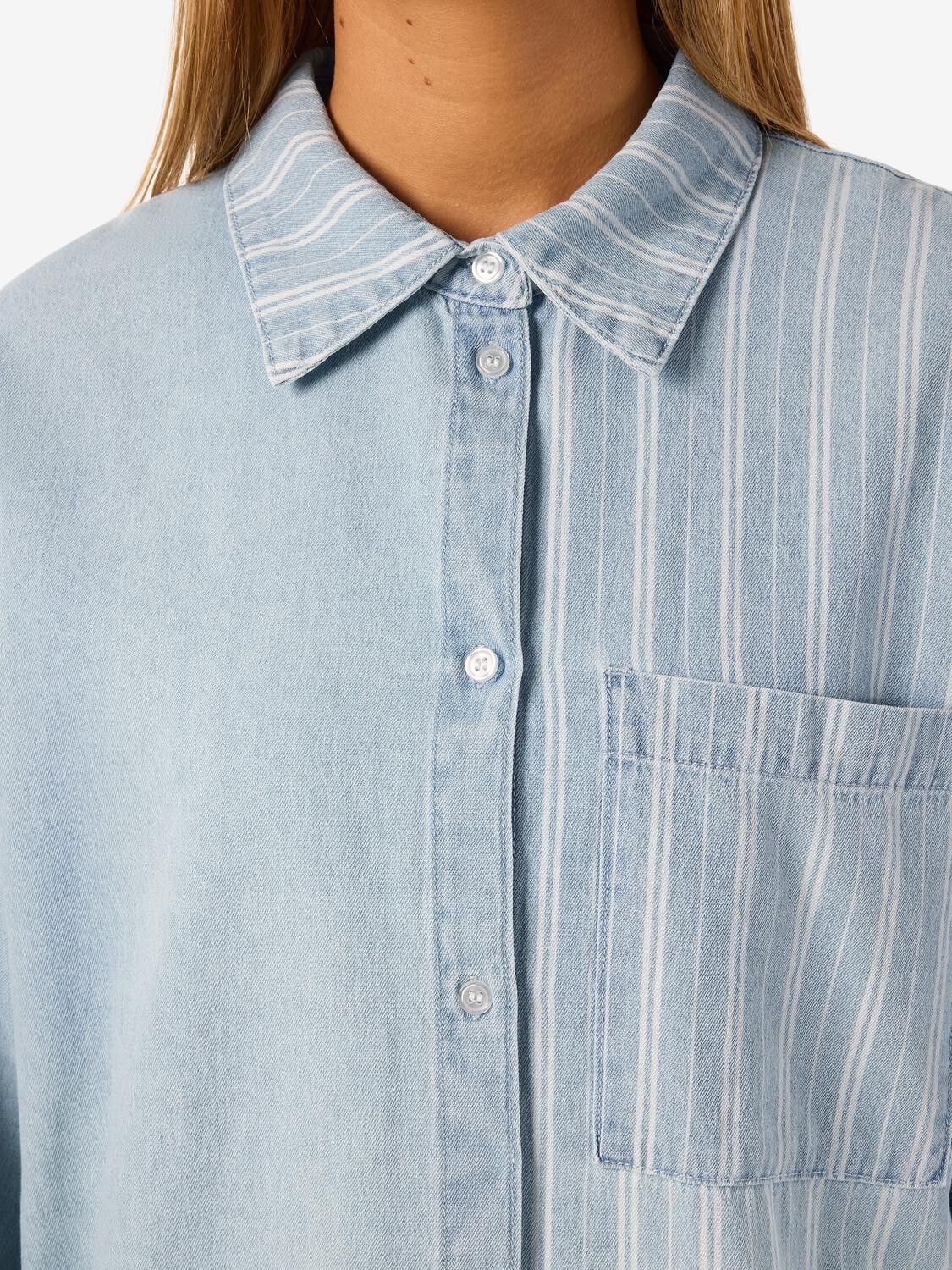 Nmkatri L/S Oversized Shirt Bs006Lb