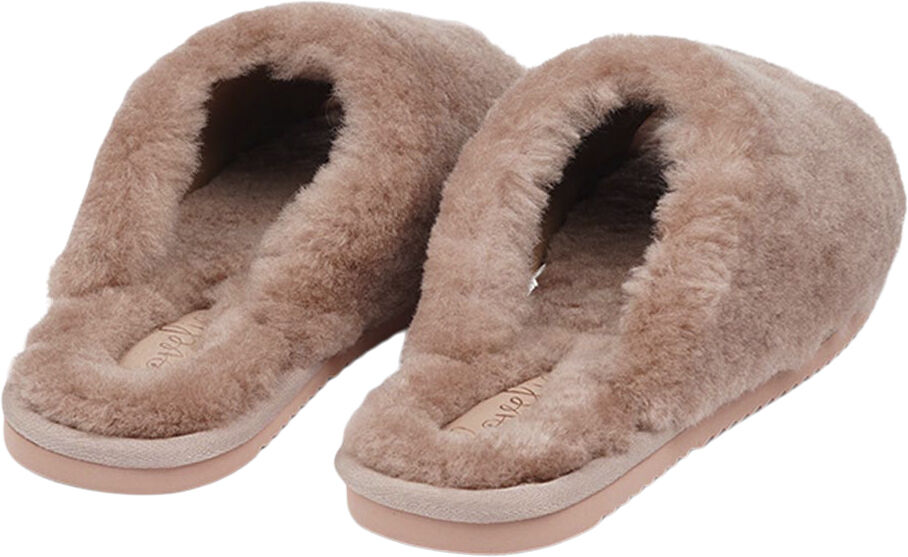 KVINA - OPEN SHEARLING SLIPPER