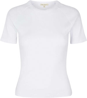 ESBlossom SS O-neck Rib T-shirt