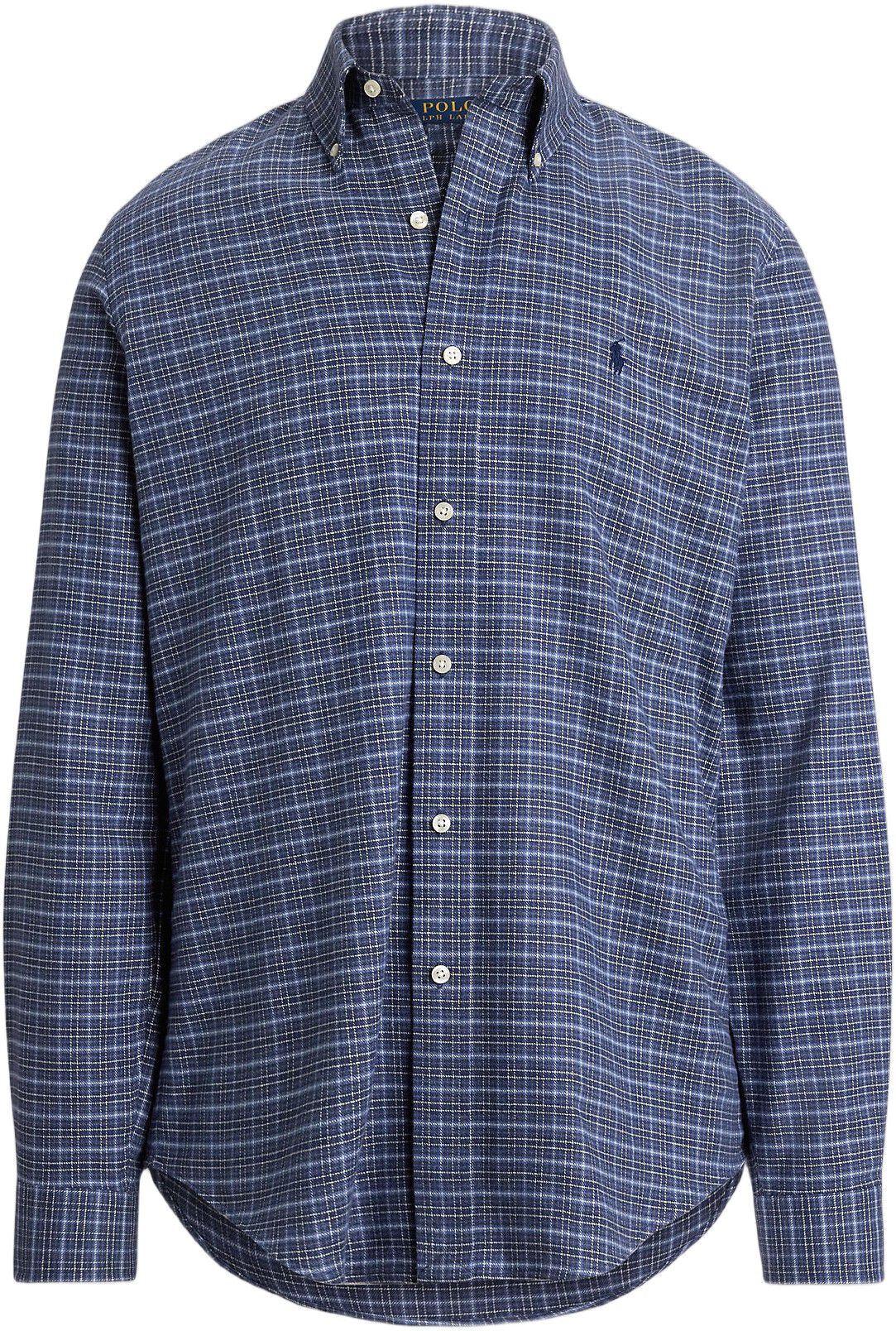 Custom Fit Plaid Performance Twill Shirt
