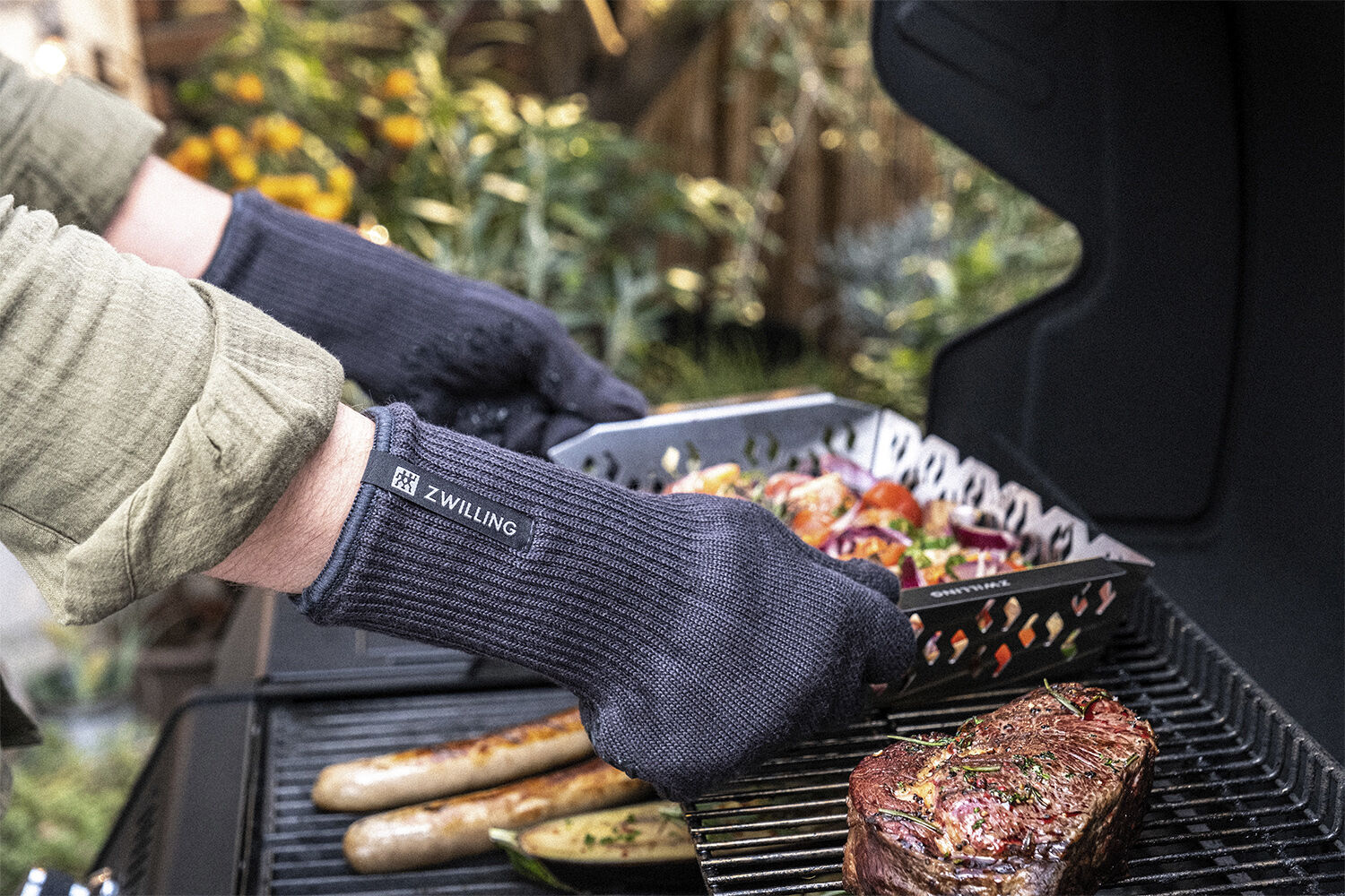 BBQ+ Grillhandsker Antracit