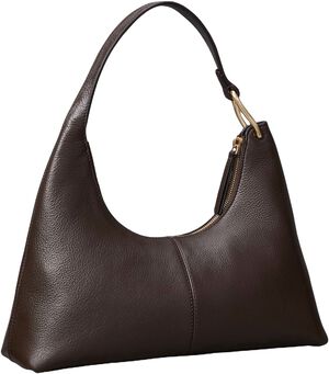SLOUCHY LEATHER SHOULDER BAG