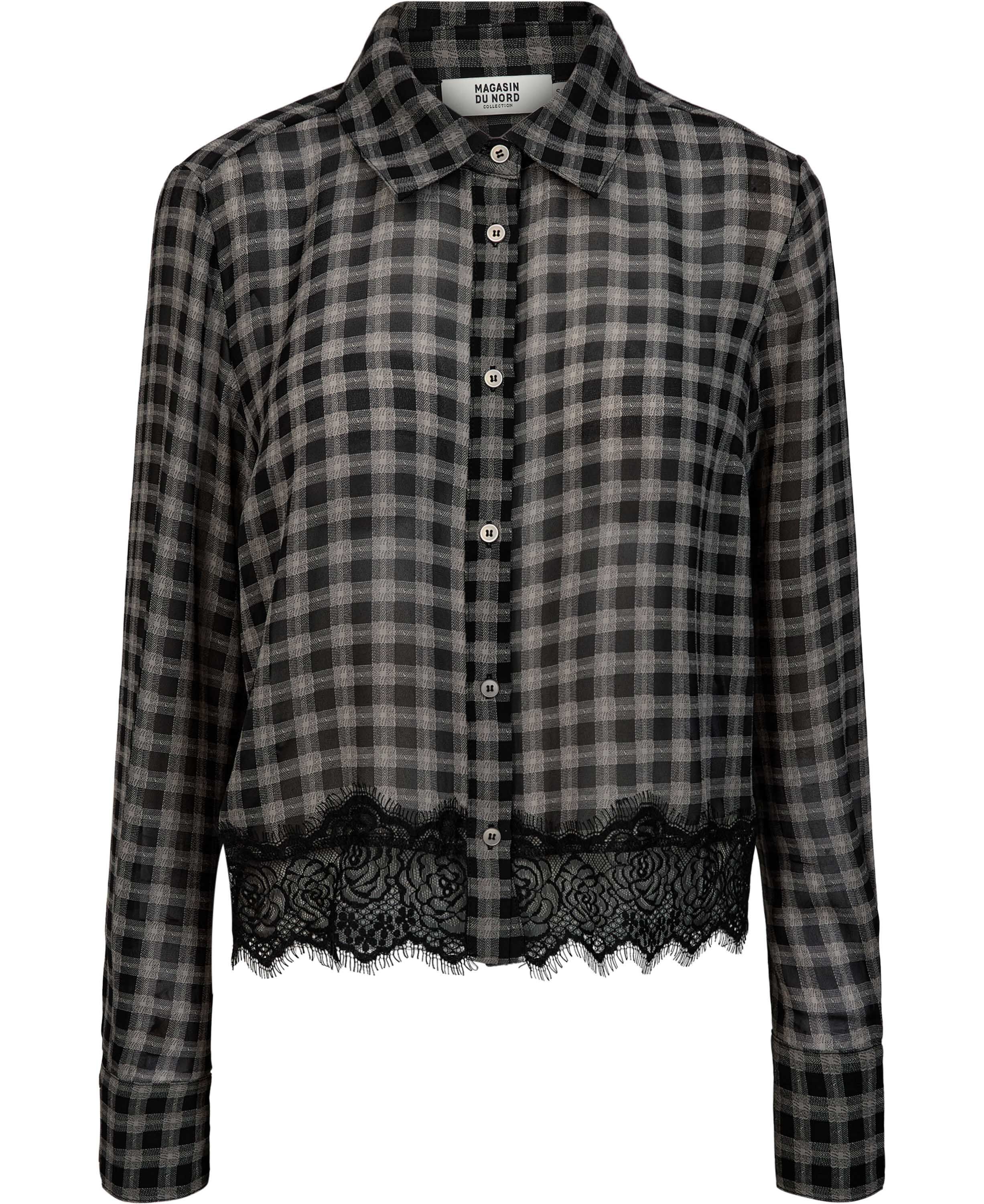 Signe 5 Lace Detail Shirt - GRS