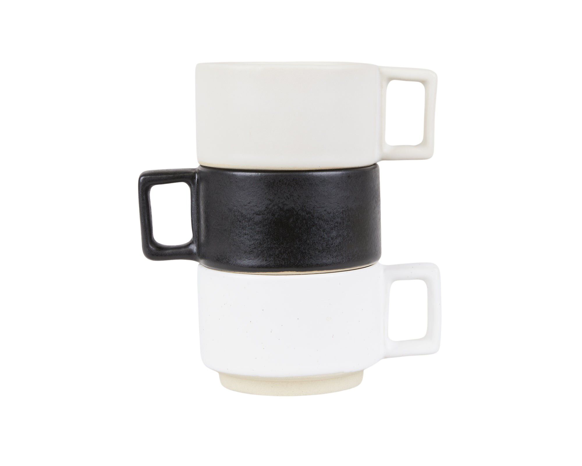 Otto Ceramic Mug with Handle | Black