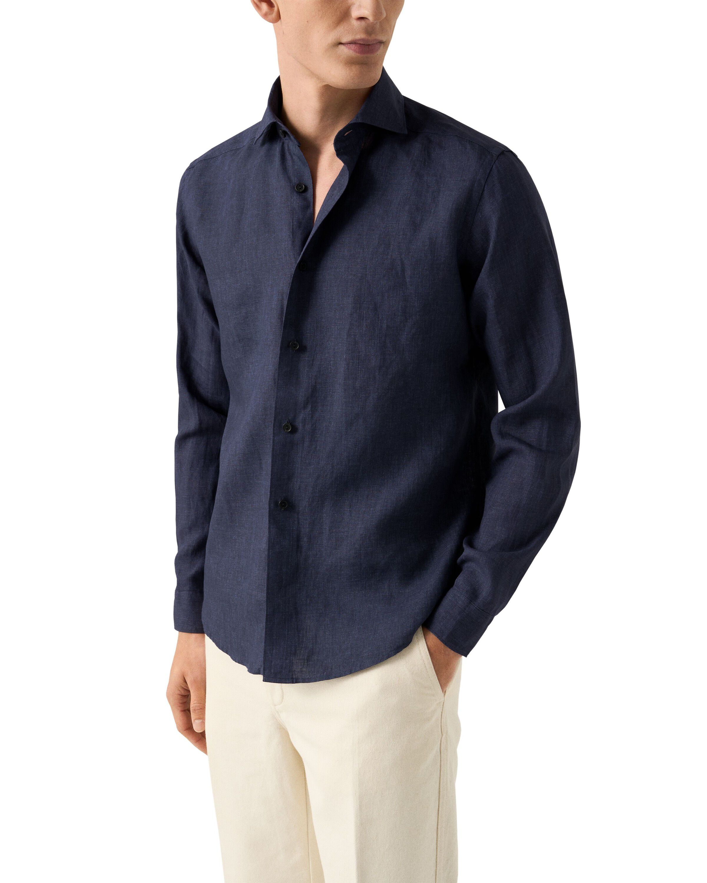 Solid Linen Shirt