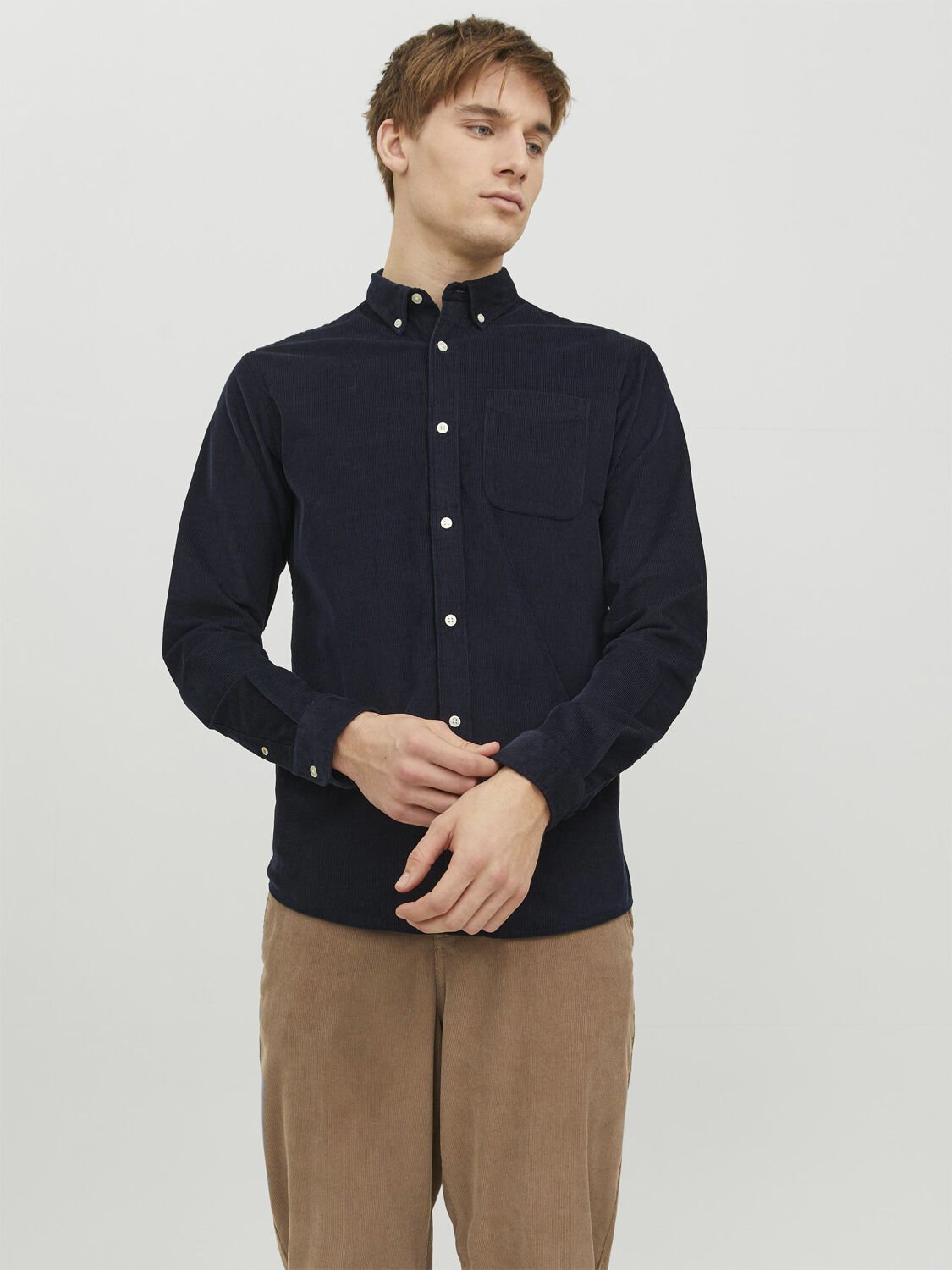 JJECLASSIC CORD SHIRT LS SN