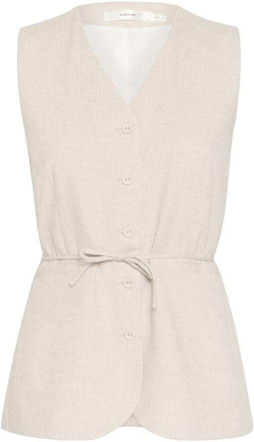 FaridaIW Linen Waistcoat