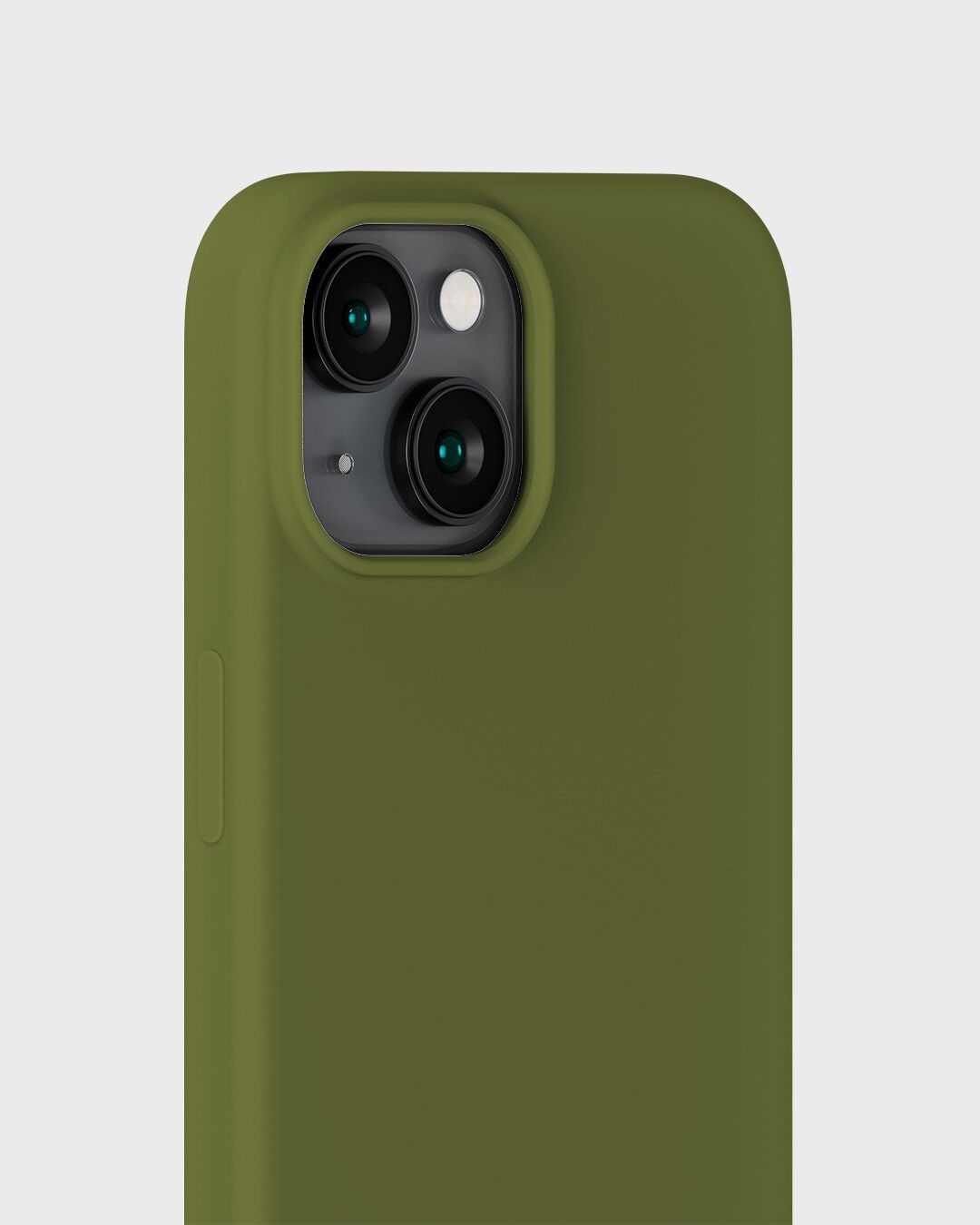 Silicone Case iPhone 15 Pickled Green