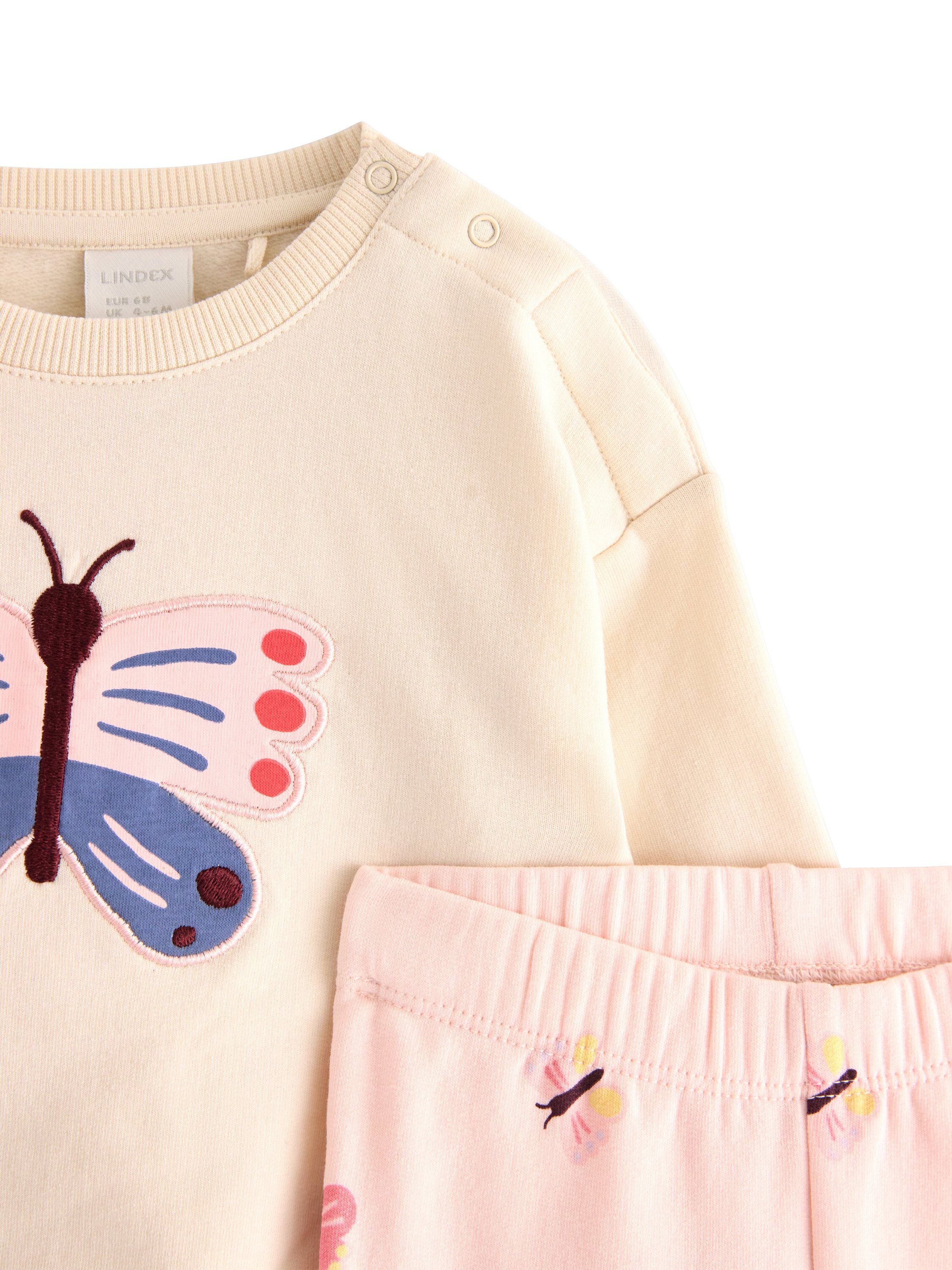 Soft 2-piece set with a sweatshirt