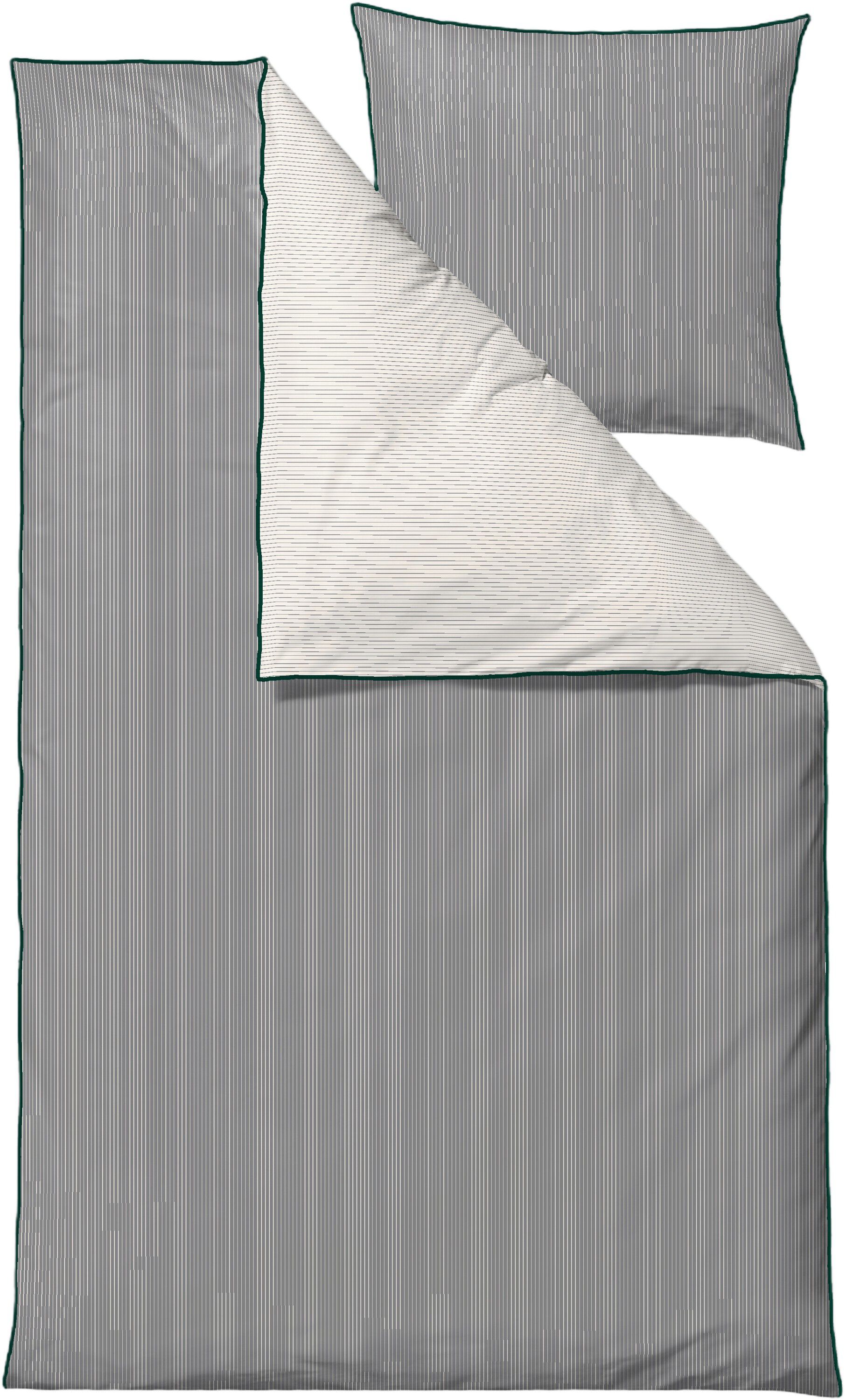Sengesett 140x200 Frame Linen blue