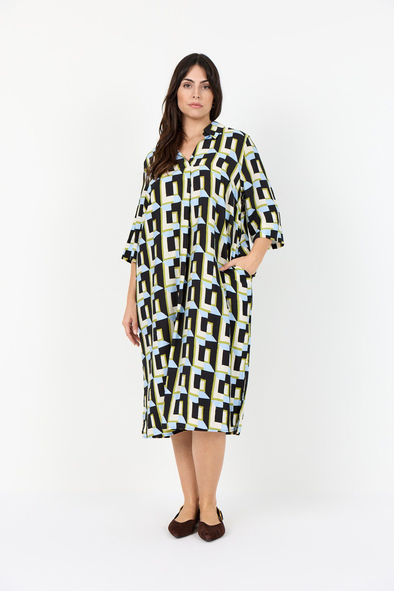 WA-SARENA 3 Kjole Lysebl&aring;