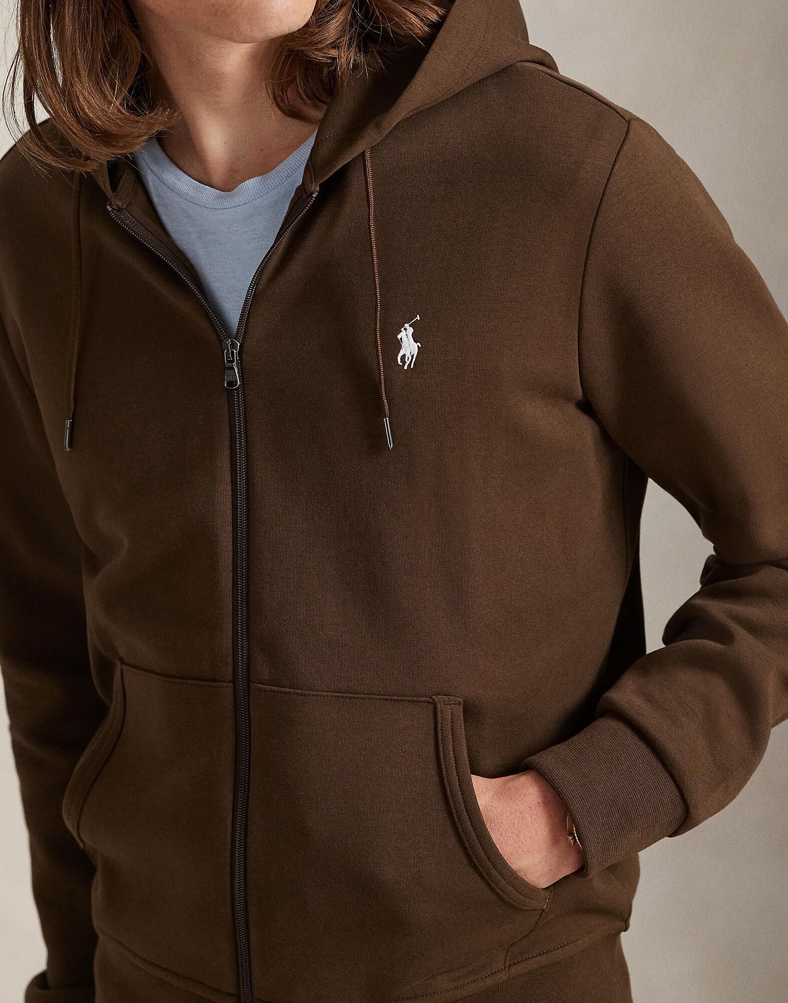 Double-Knit Full-Zip Hoodie