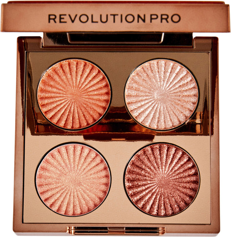 Revolution Pro Goddess Glow Eye Quad Golden Hour